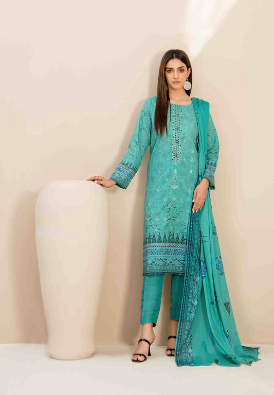 Embroidered Lawn 3pc