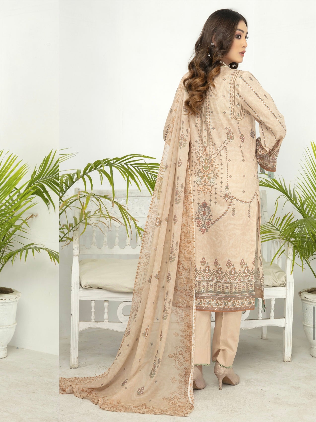 Embroidered Lawn 3pc